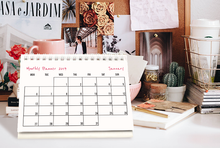Load image into Gallery viewer, Desk Calendar (Hard Stand)
